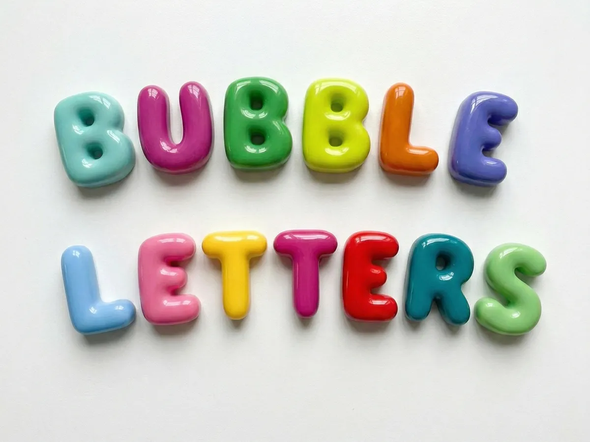 Объемные Bubble Letters - Дом и быт - PLA - изделие 3D-печати