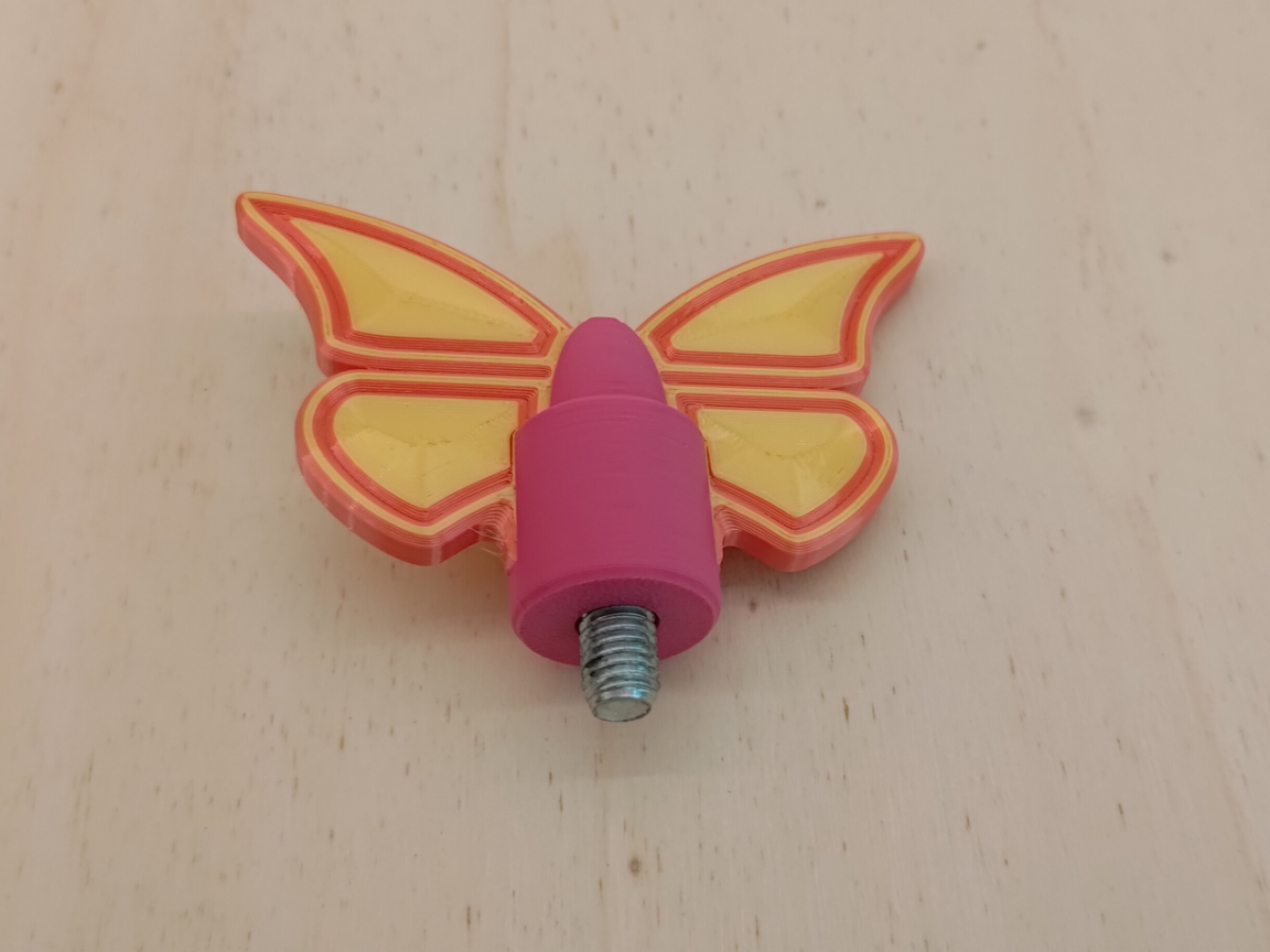 Butterfly wingnut/bolt 