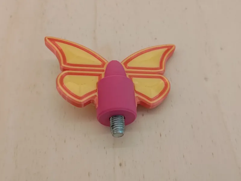Butterfly wingnut/bolt