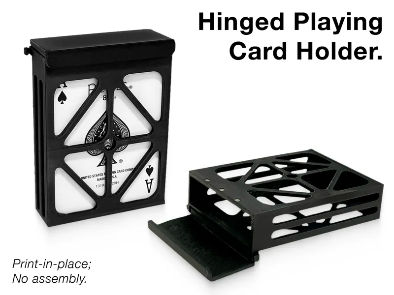 Hinged Playing Card Holder / Deck Case