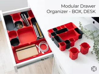 Modular Drawer Organizer - BOX, DESK