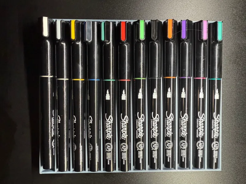 Sharpie Acrylic Creative Marker Storage Trays