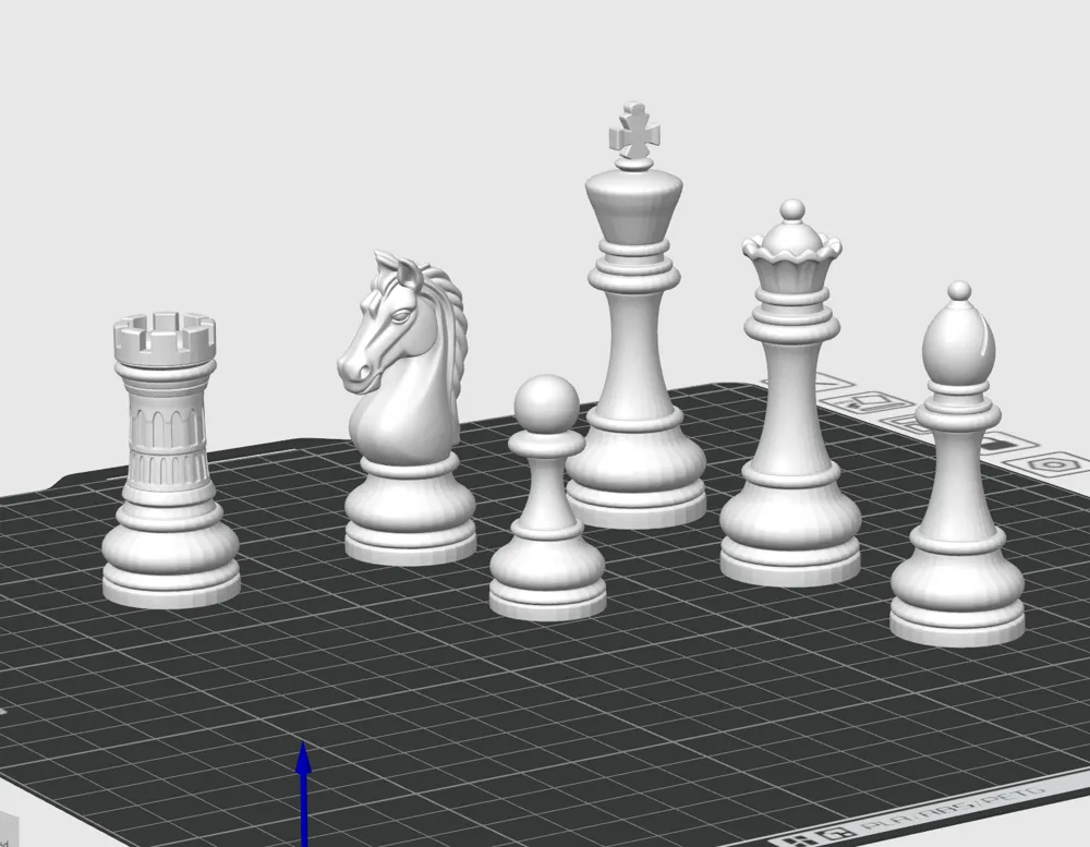 A simple elegant CHESS set - Free 3D Print Model - MakerWorld