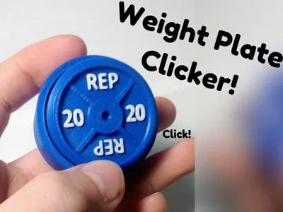 Workout Weight Clicker! (No keyswitch required)