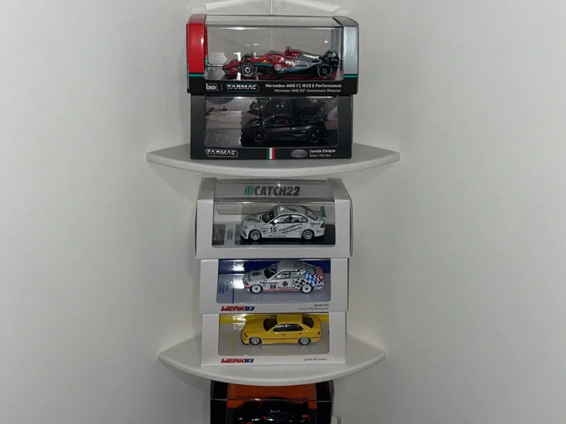 Corner Shelf For Model Car Display