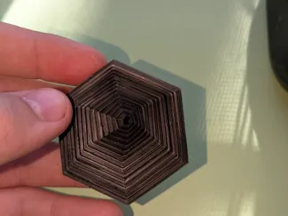 Hex fidget