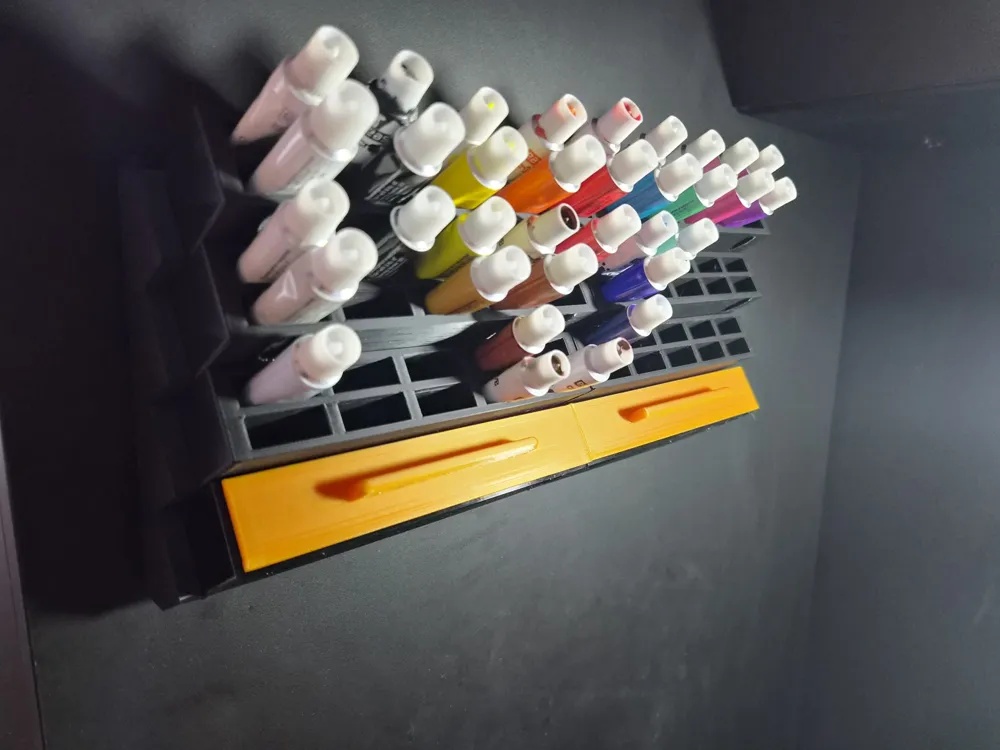 Modular Paint Racks Modular Paint Rack - Workstation Edition - Free 3D Print Model - MakerWorld
