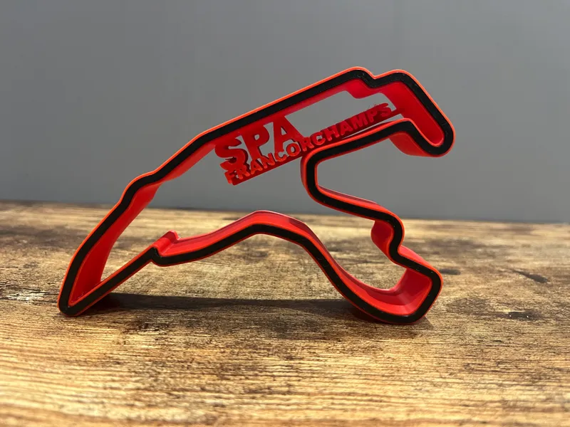 Circuit De Spa-Francorchamps Race Track Trophy