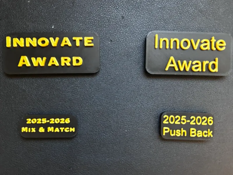 Vex trophy blank plates