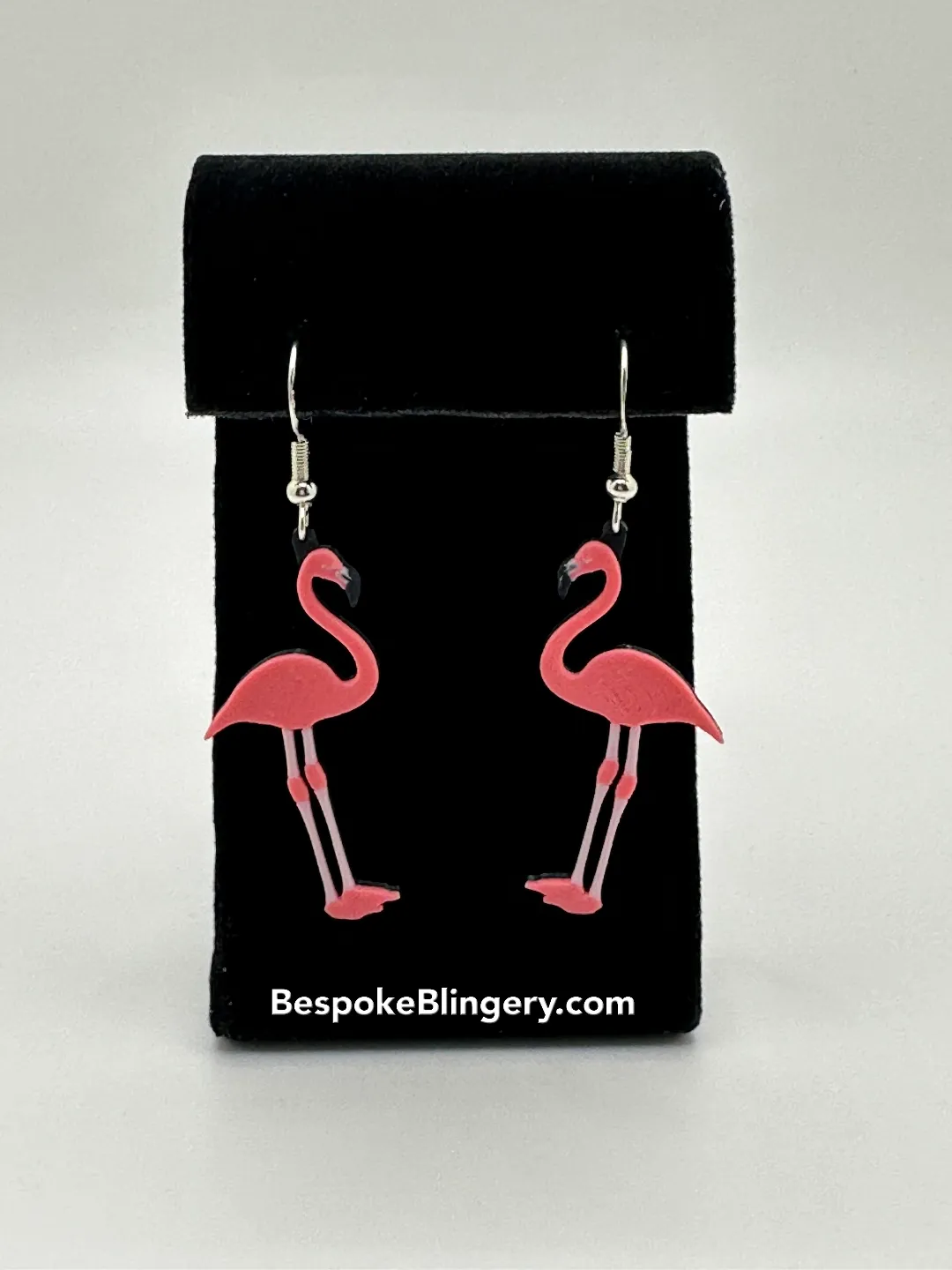 Flamingo Earrings view 2