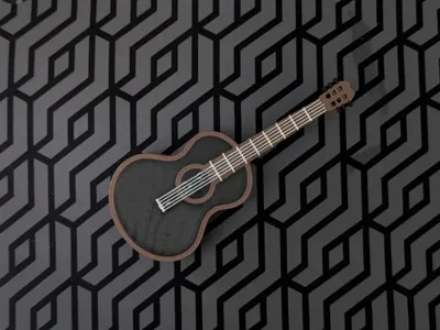 miniature guitar