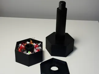 Filament Poop Dumbbell- Recycled Adjustable Weight