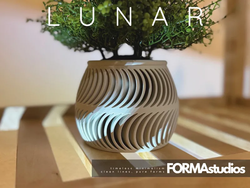Lunar Planter (Makerworld Exclusive)