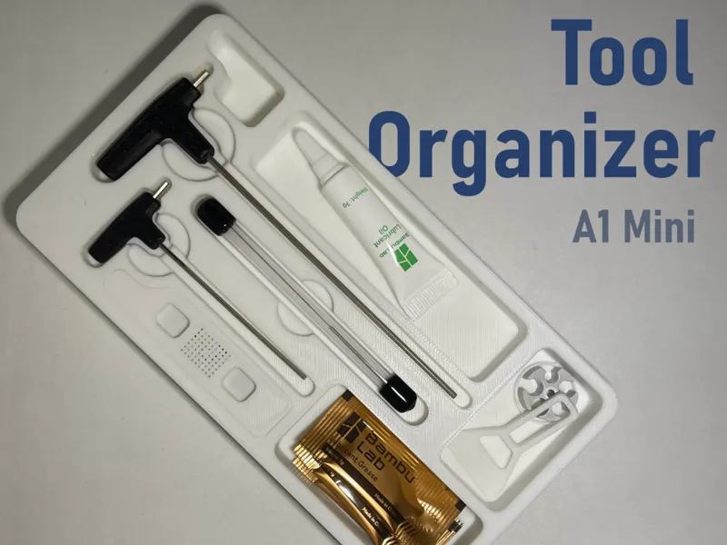 Tool Organizer for Bambu Lab A1 Mini
