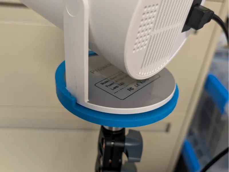 HY300 like projector tripod mount/shoe