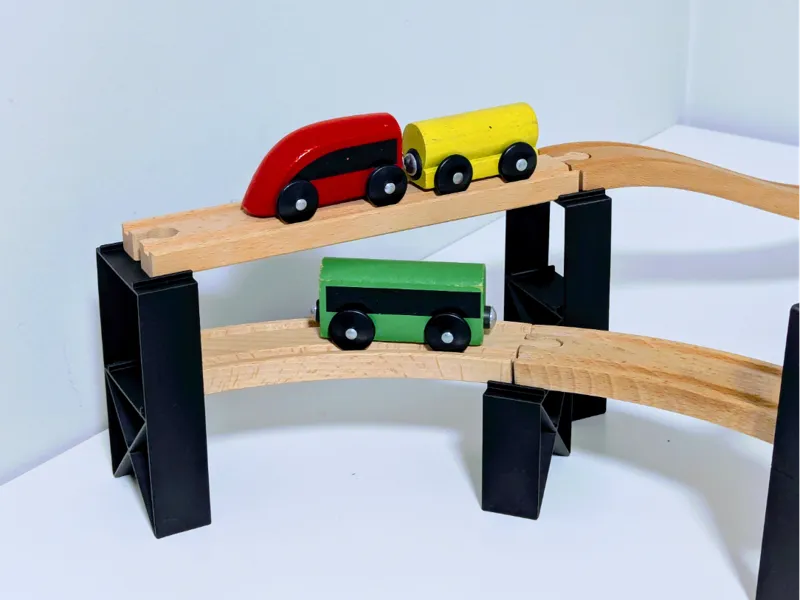 Track Raiser for IKEA LILLABO train track