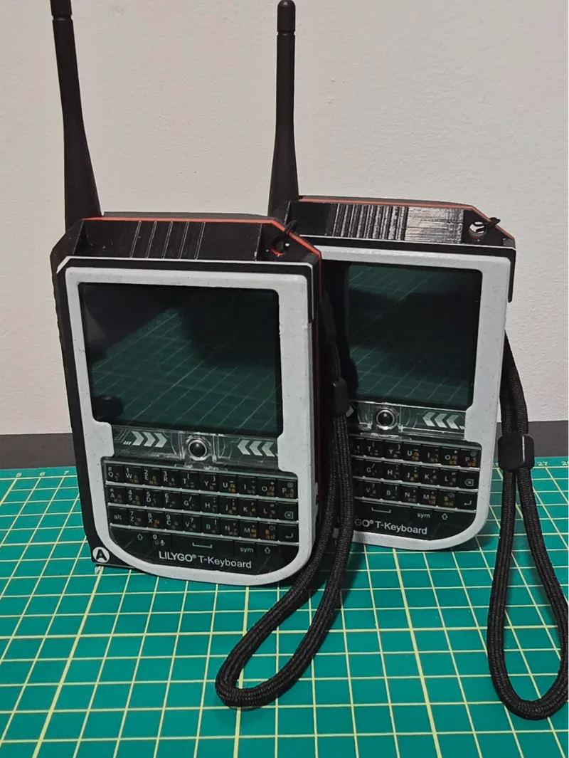 T-Deck Case Mod for Larger Antenna/ Battery 
