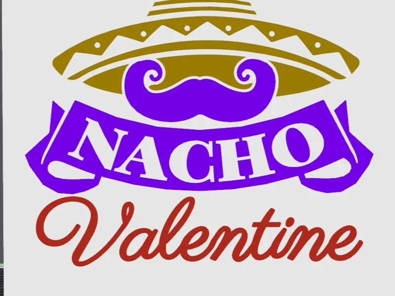 Nacho Valentine Wall Art