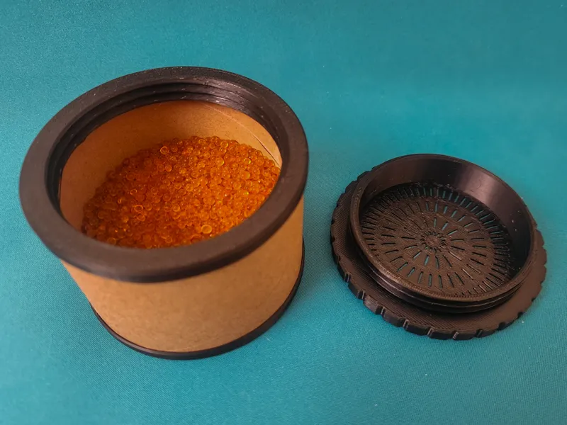 Empty Spool Desiccant Holder