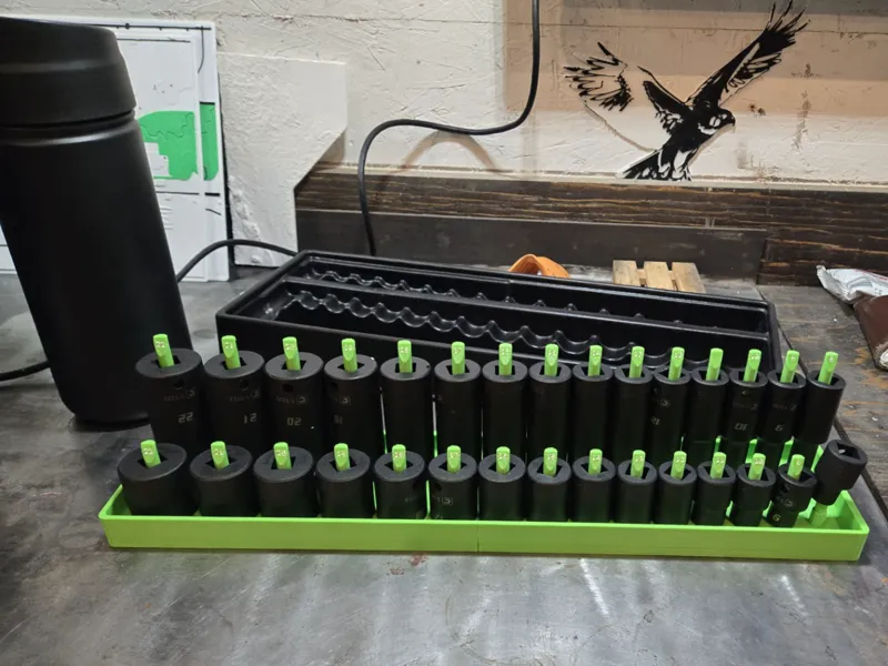Metric Socket Tray