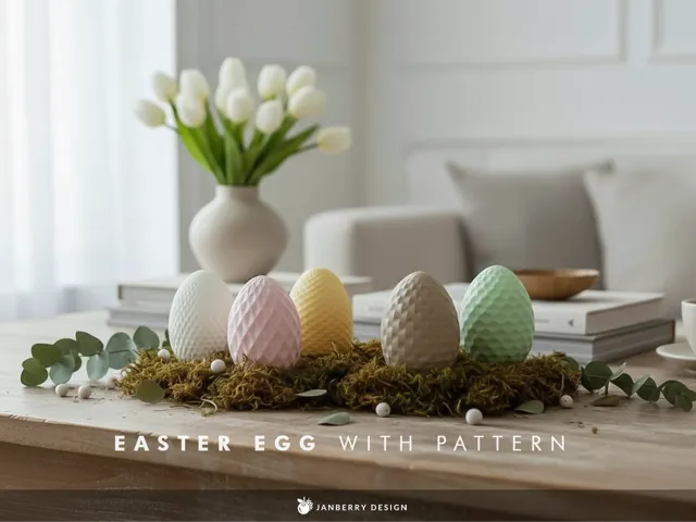 Easter Egg - with Pattern