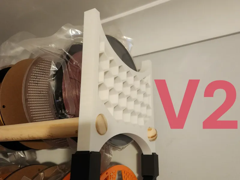 Filament/Spool Rack V2