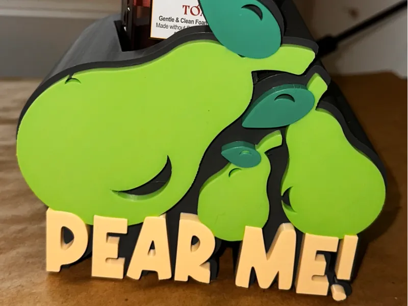 Pear me BBW soap holder, Bath and Body work