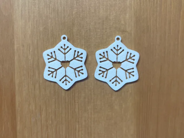 Snowflake Earrings