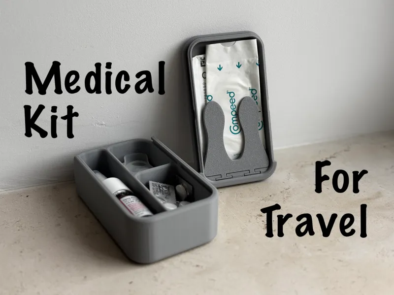 Pill and Medicine Travel Box