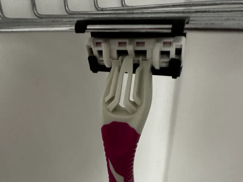 Rasierer Halter minimalistisch