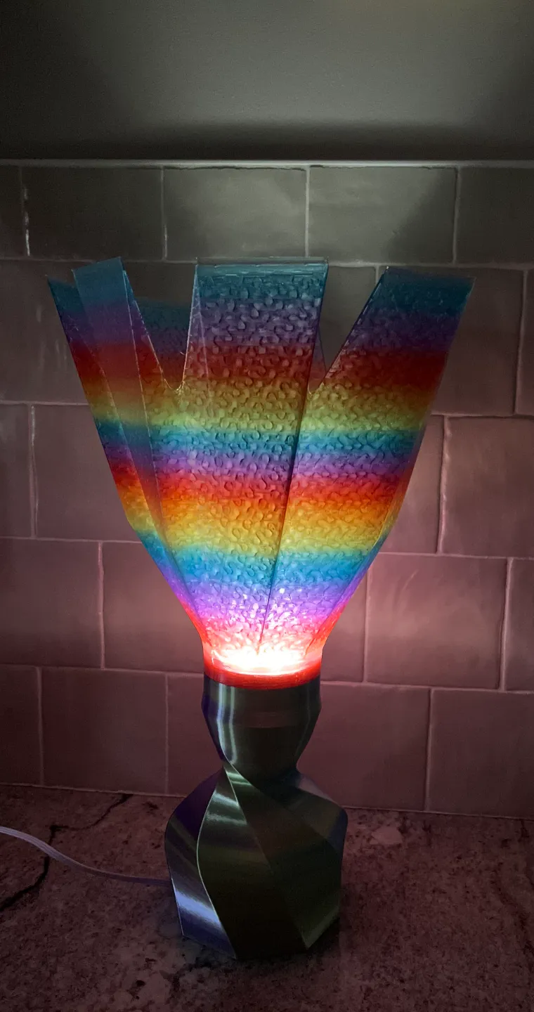 Turbine Lampshade for LED Lamp Kit 001