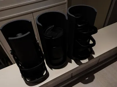 Nordic Drop Bottle Lid Storage