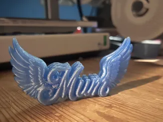 mum with wings 