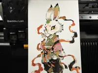 0.08mm 层高, 1 层墙, 100% 填充