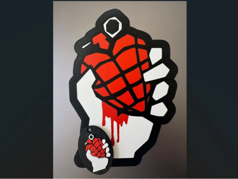 American Idiot LightBox + keychain
