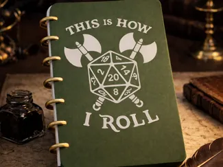 Discbound - DnD Themed Front Cover