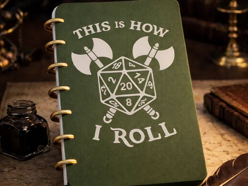Discbound - DnD Themed Front Cover