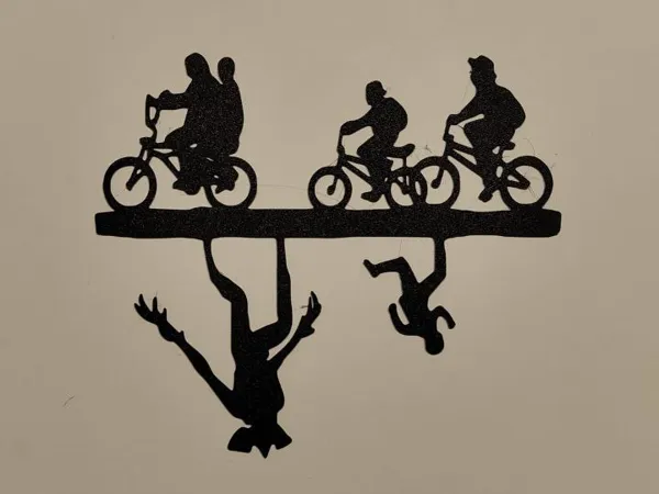 Déco murale Stranger Things - haut et bas