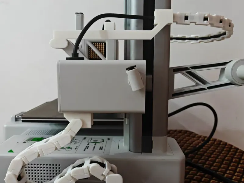 A1mini X轴拖链，横向设计轻量化后置版