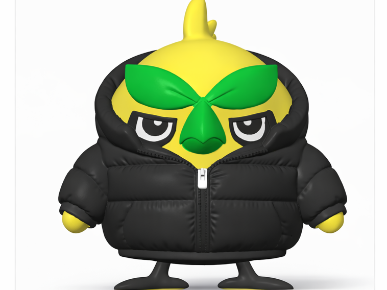 Browt Pokémon – Puffer (AMS Ready)