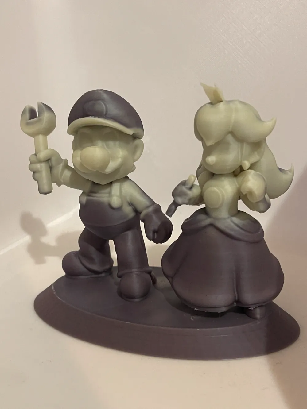 Paper Mario Models Mario and Peach: The Iconic Adventurers by Neoflix3d MakerWorld ...