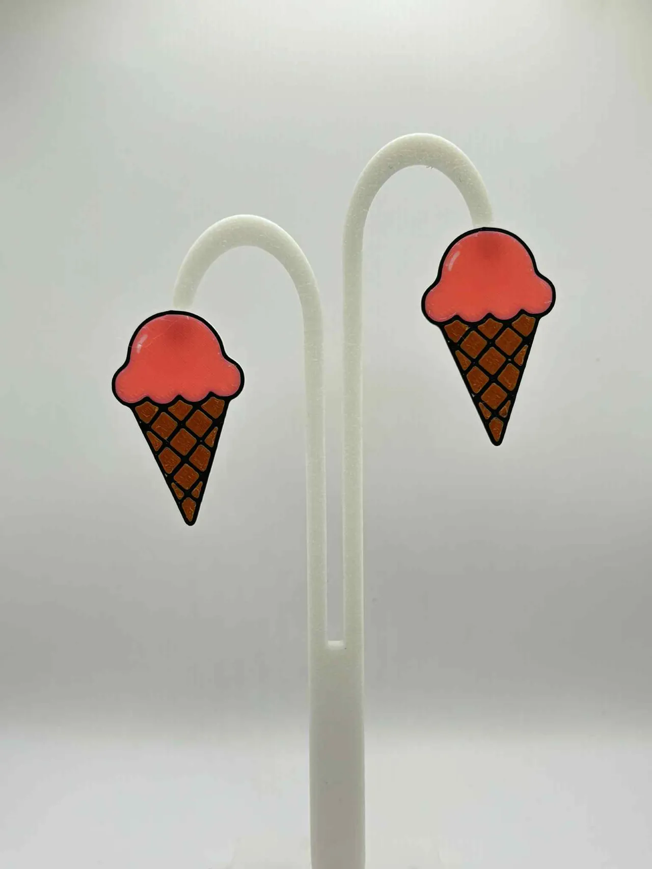 Ice cream Earrings view 2