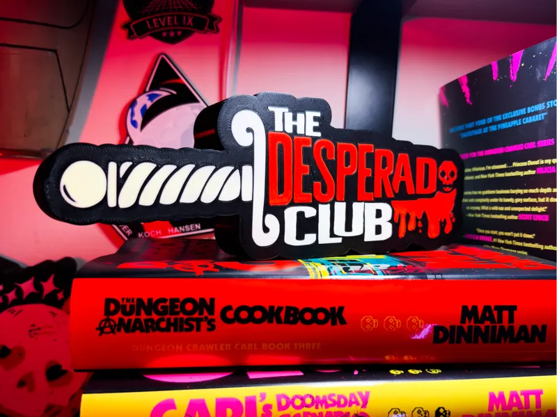 Dungeon Crawler Carl Desperado Club Lightbox