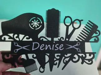 Hair stylist wall art