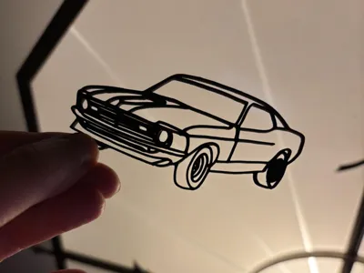 1970 Boss Mustang Wall Art