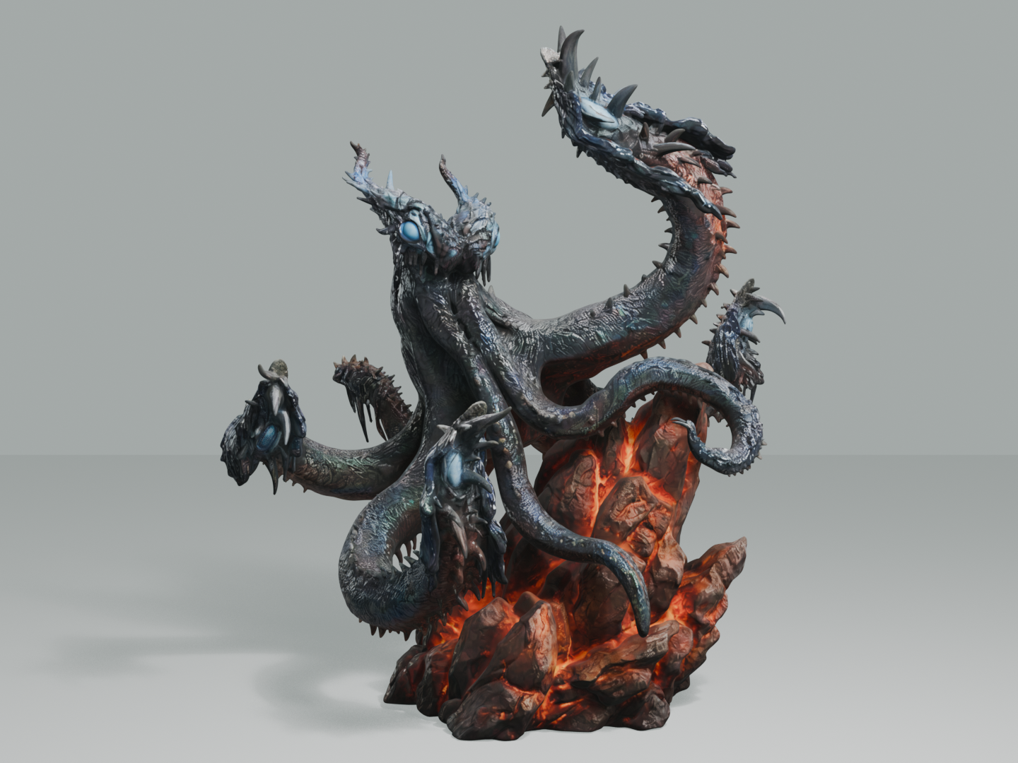 Nu Udra - Monster Hunter Diorama #079 - 1