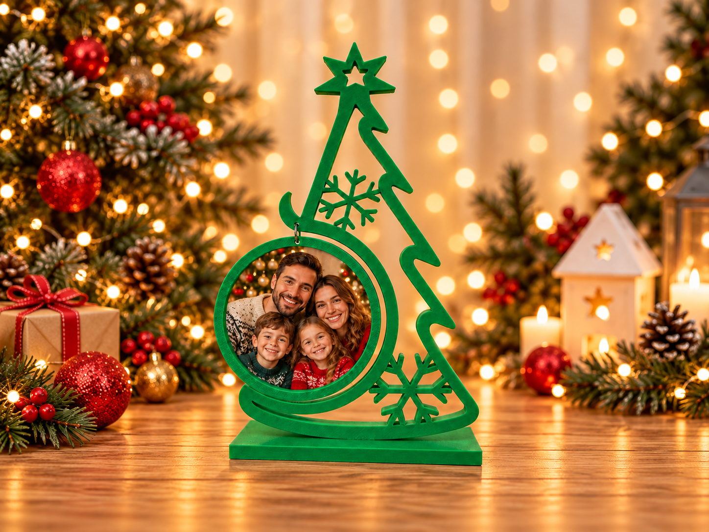 Christmas Tree Photo Frame - 1