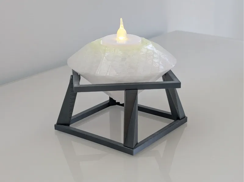 Gemstone Tea Light Holder