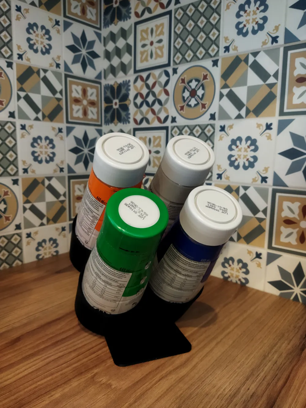 SodaStream Syrup Bottle Holder – 4 Slots (72 mm) by RadekMakerWorld ...