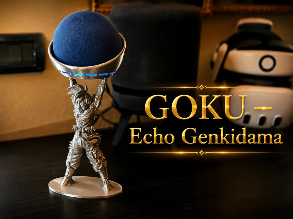 Soporte: GOKU — Echo Genkidama. Referencia del modelo original.